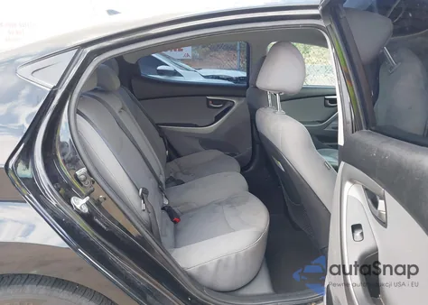 2013 Hyundai Elantra Gls from USA, damaged, VIN 5NPDH4AE7DH434534